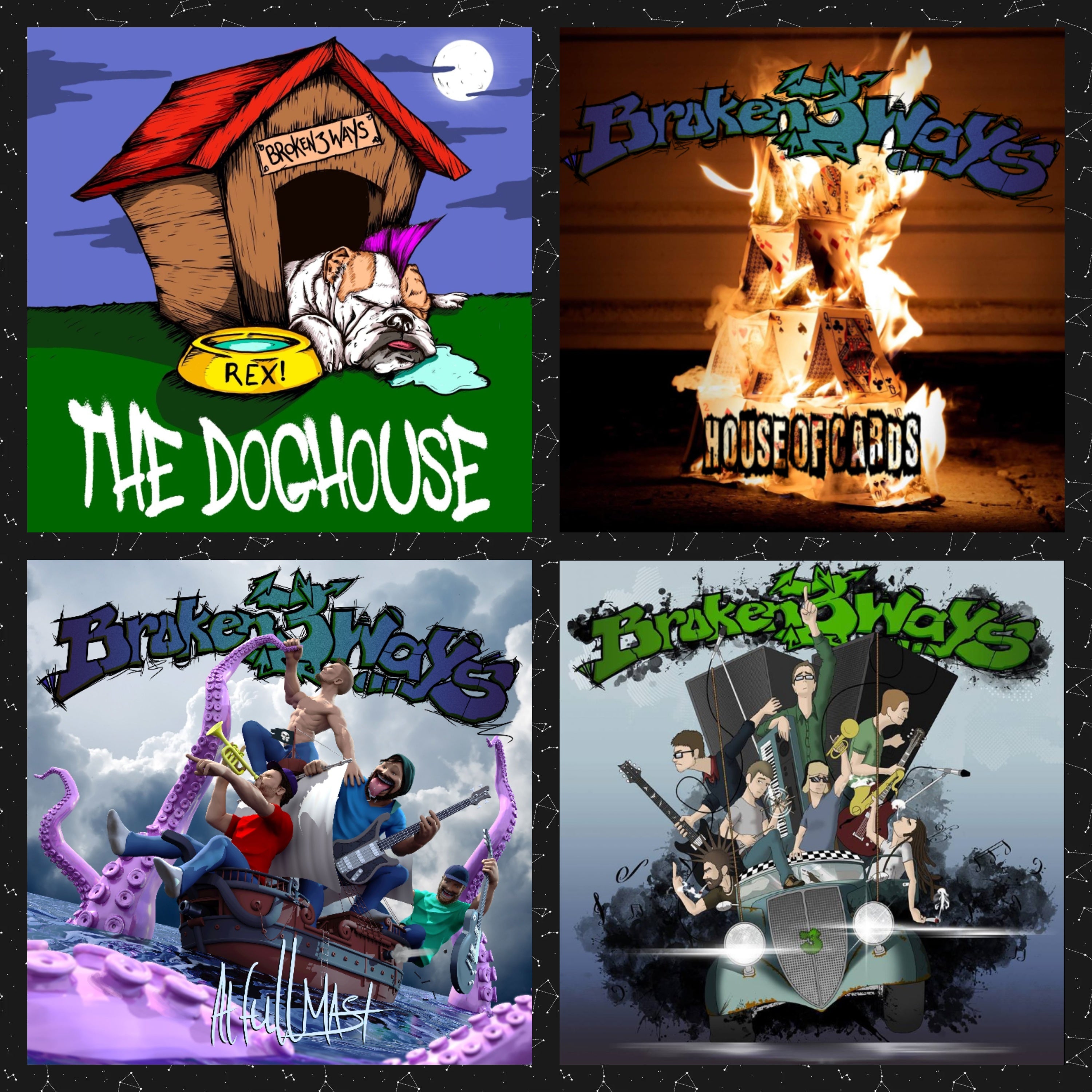 CD Bundle – Broken 3 Ways Merch Store