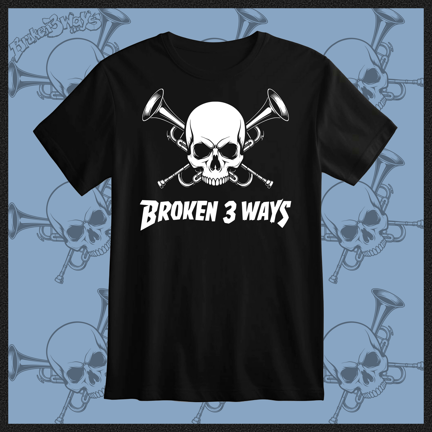 B3W Skull Logo T-Shirt